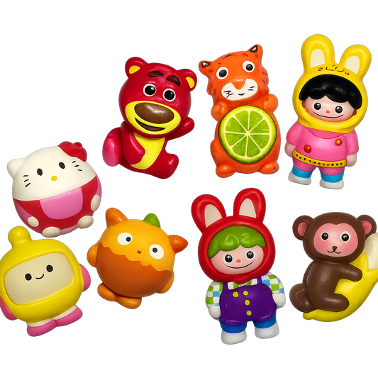 Slow Rising Foam Assorted Toys