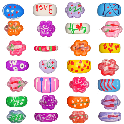 Acrylic Resin Rings