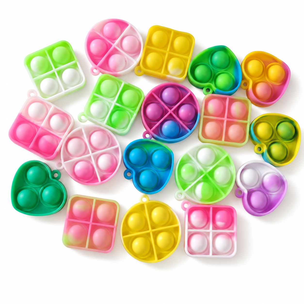 2" Pop It Squares
