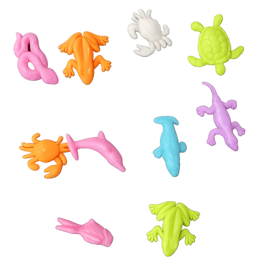 1" Assorted Flubby Sea Animal Toys