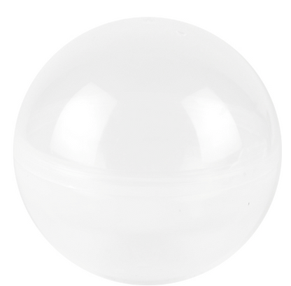 5" Empty Clear Round Toy Capsules