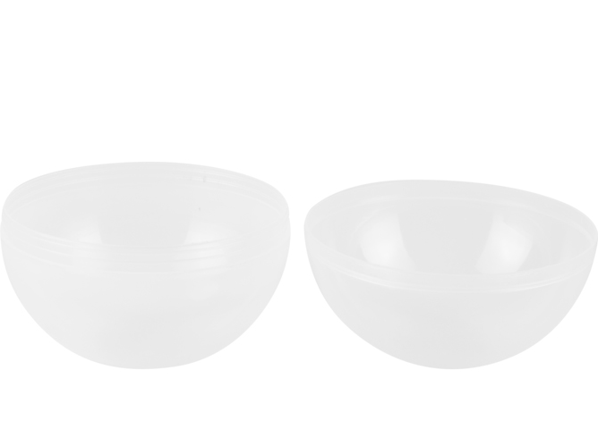 5" Empty Clear Round Toy Capsules