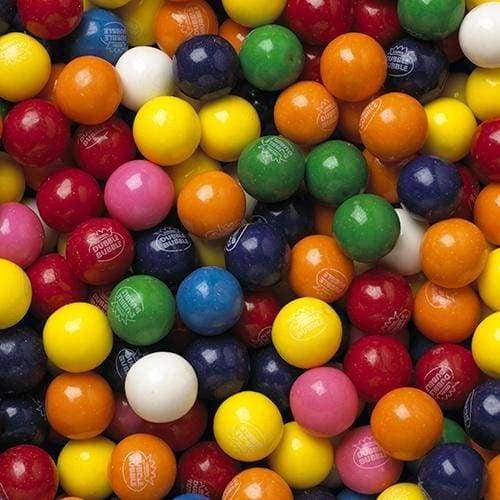 Dubble Bubble .86" Assorted Gumballs