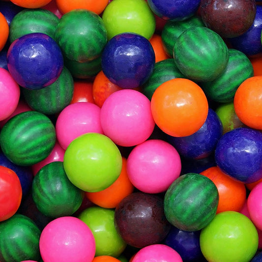 Dubble Bubble .92" Fruit Mix Gumballs