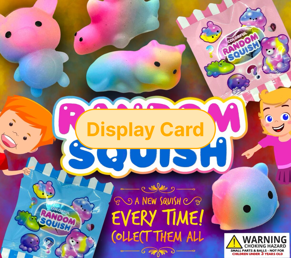 Display Card - Random Squish