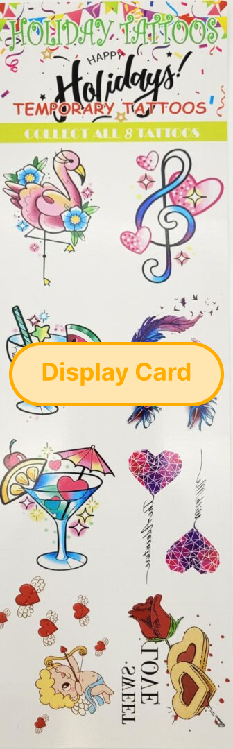 Display Card - Holiday Temporary