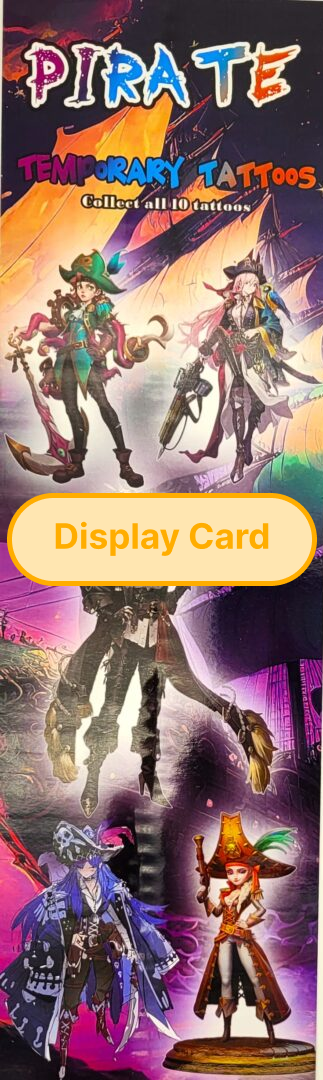 Display Card - Pirate Tattoos #2