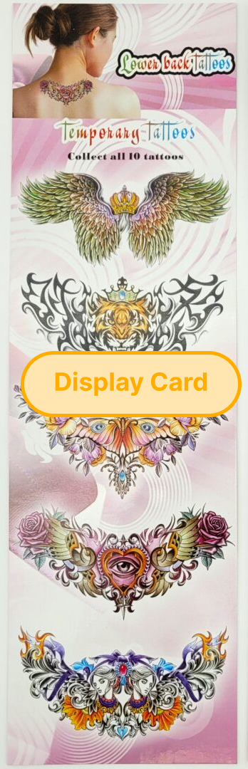 Display Card - Lower Back #1