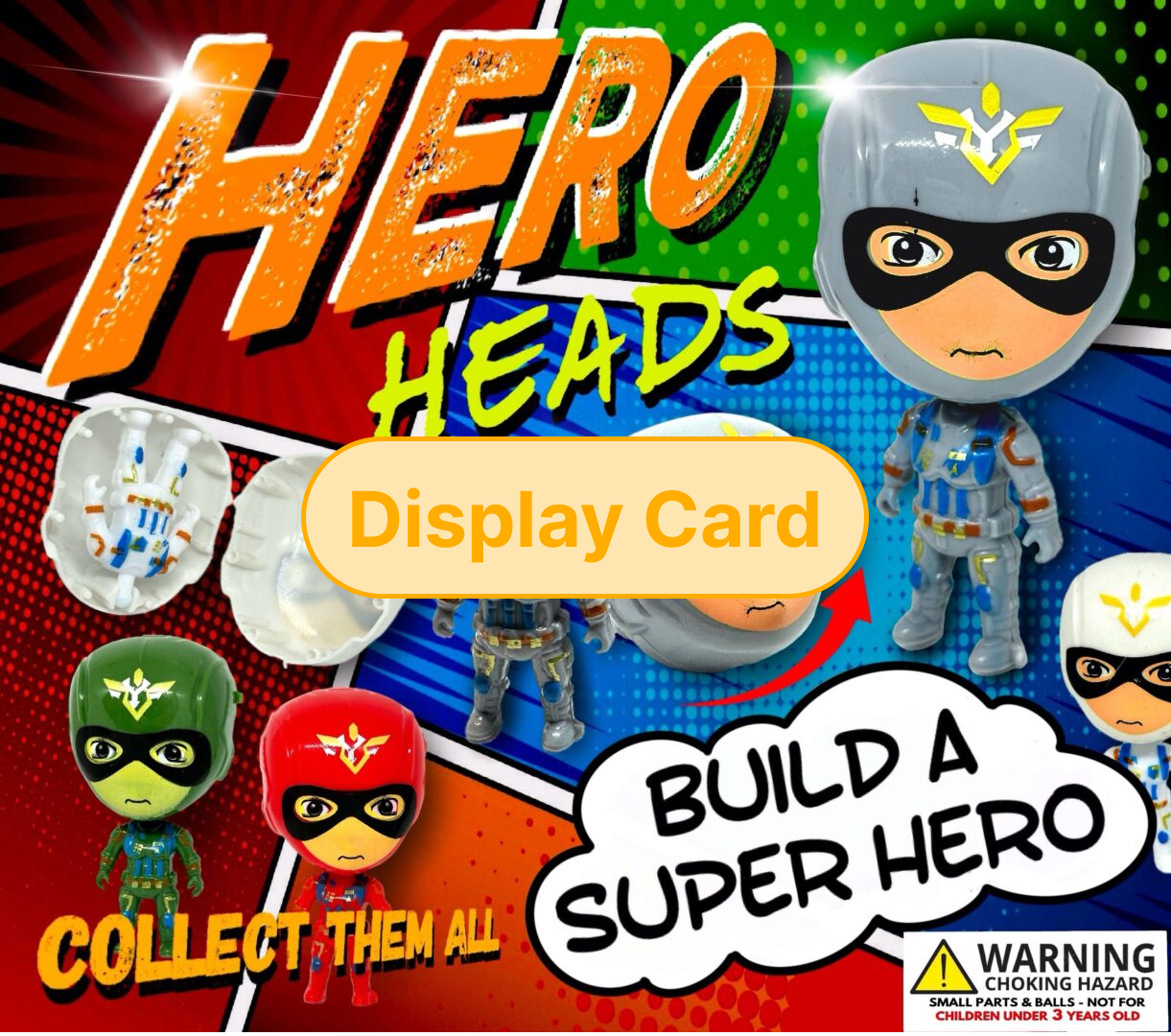 Display Card - Hero Heads