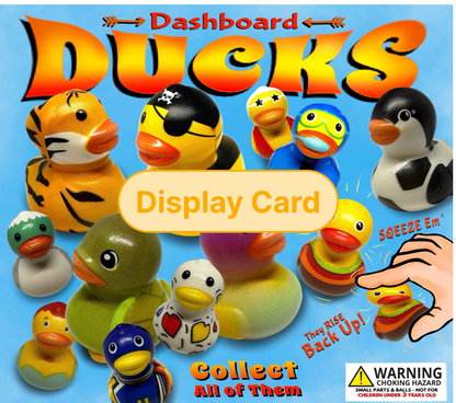 Display Card - 2" Dashboard Ducks