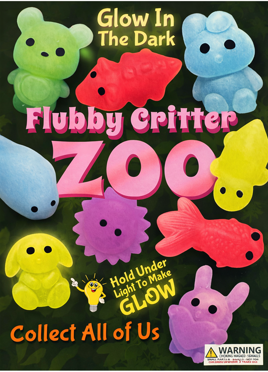 1" Flubby Critter Zoo in Toy Capsules