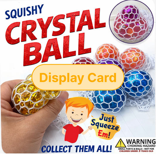 Display Card - Crystal Stress Ball