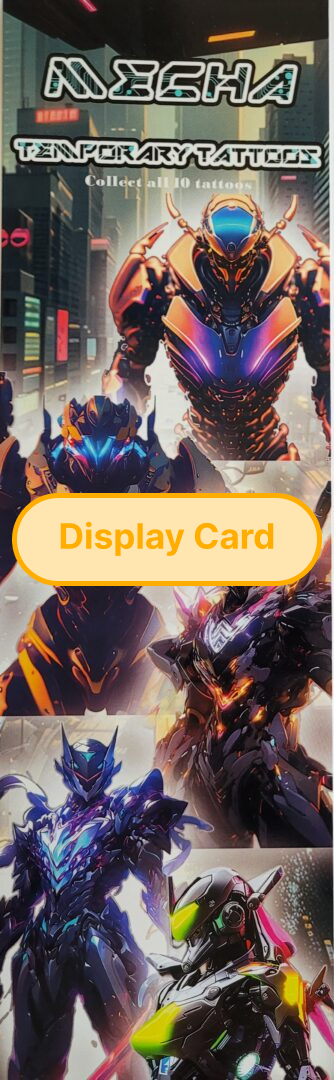 Display Card - Mecha Tattoo