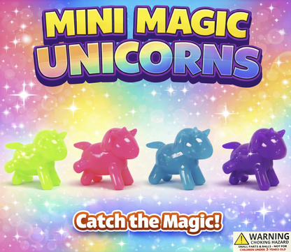 1" Mini Magic Unicorns in Toy Capsules
