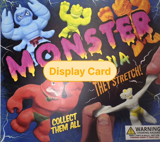 Display Card - 2" Monster Mania