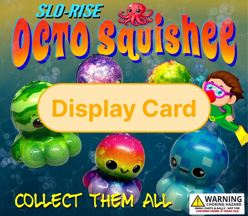 Display Card - 2" Octo Squishee