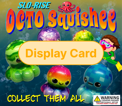 Display Card - 2" Octo Squishee