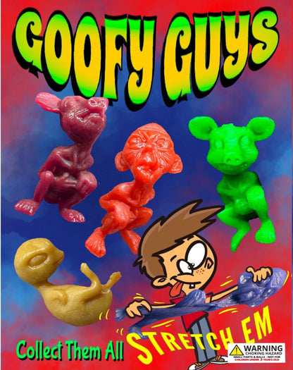 1" Goofy Guys in Toy Capsules