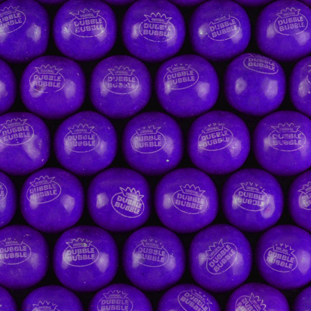 Dubble Bubble 1" Grape Gumballs