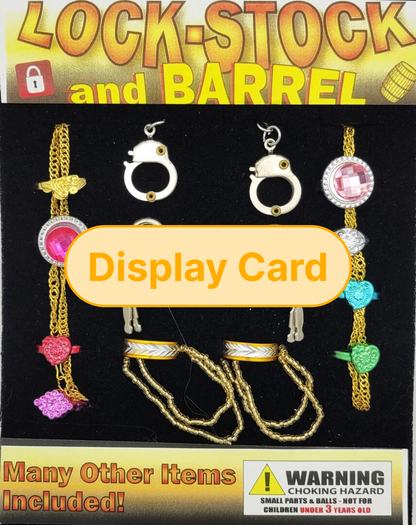 Display Card - 1" Lock, Stock & Barrel