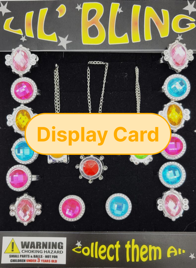 Display Card - 1" Lil Bling