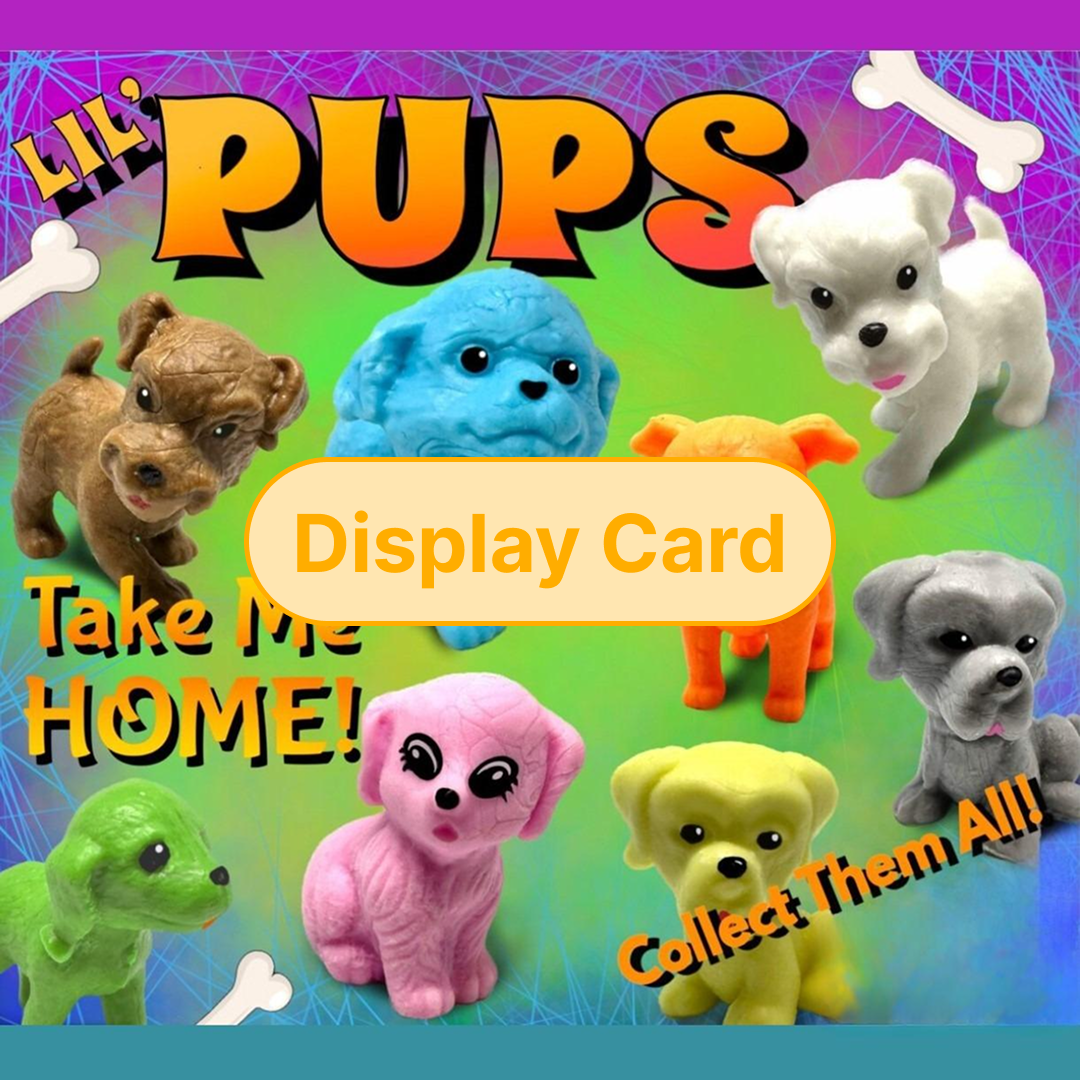 Display Card - 2" Lil Pups