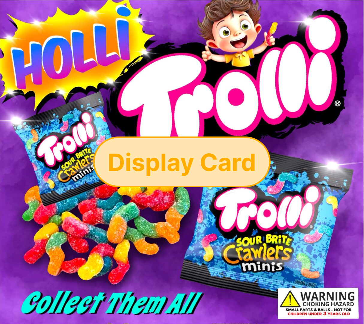 Display Card - 2" Holli Trolli