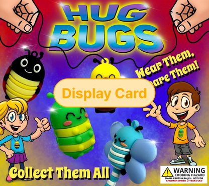 Display Card - 2" Hug Bugs