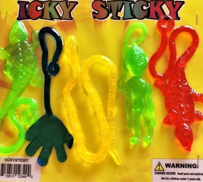 2" Icky Sticky In Toy Capsules