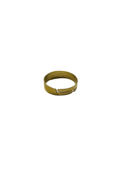 Bulk Metallic Gold Love Rings