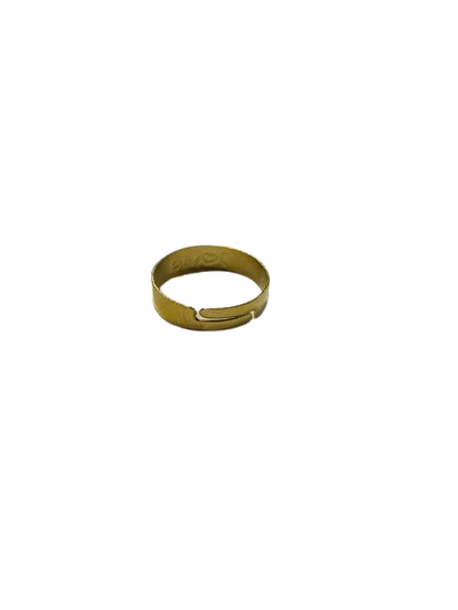 Bulk Metallic Gold Love Rings