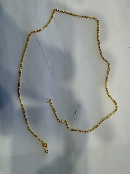 16" Gold Chain Necklace - Fine Delicate Style