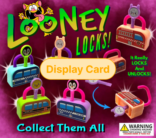 Display Card - 2" Looney Locks