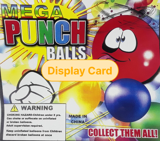 Display Card - 2" Punch Balls