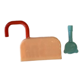 Colorful Plastic Looney Locks