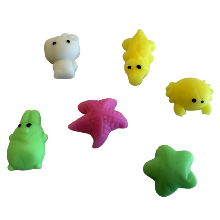 1" Mini Squishy Mochi Animal Toys