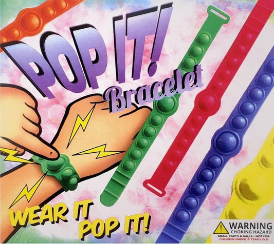 2" Pop It Bracelets In Toy Capsules