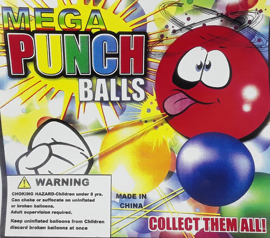 2" Punch Balls In Toy Capsules