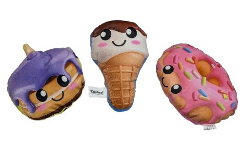 6" Dessert Plush Toys