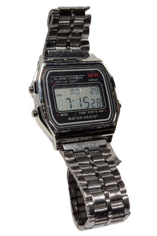 Bulk Classic Silver Digital Watches