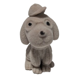 2" Colorful Furry Puppies