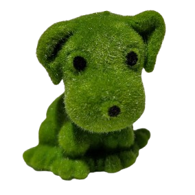 2" Colorful Furry Puppies