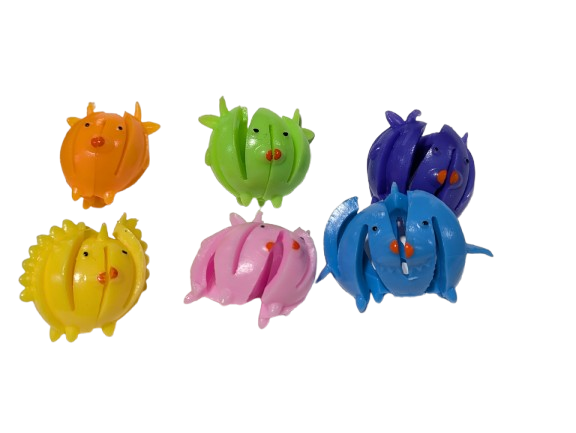 2" Soft Round Animal Transform Bracelet Toys