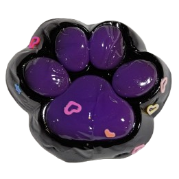 2" Squishy Flubby Cat Paw Toys