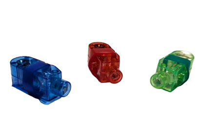 2" Colorful Plastic Laser Ring Toys