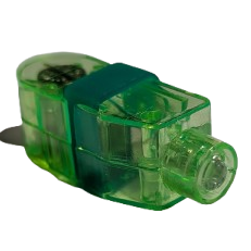 2" Colorful Plastic Laser Ring Toys