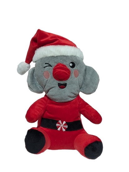 Large 11" Christmas Plush Toy Crane Mix