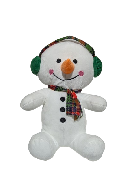 Large 11" Christmas Plush Toy Crane Mix