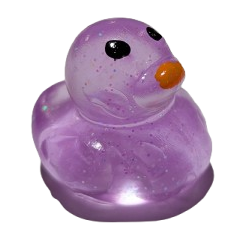 2" Colorful Squishy & Sticky Ducks