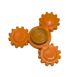 2" Mini Plastic Fidget Spinner Toy